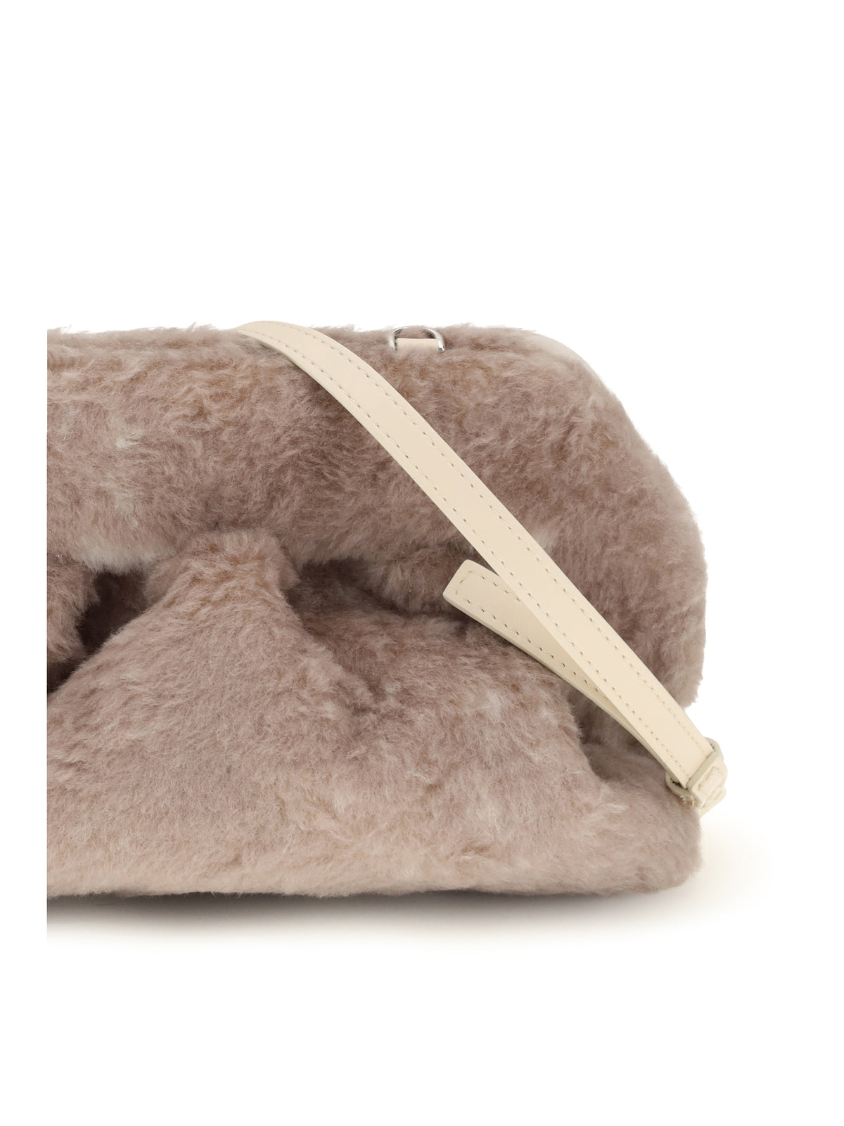 Themoirè Medium Bios Fur Potato Pouch - Caribou + Butter Cream