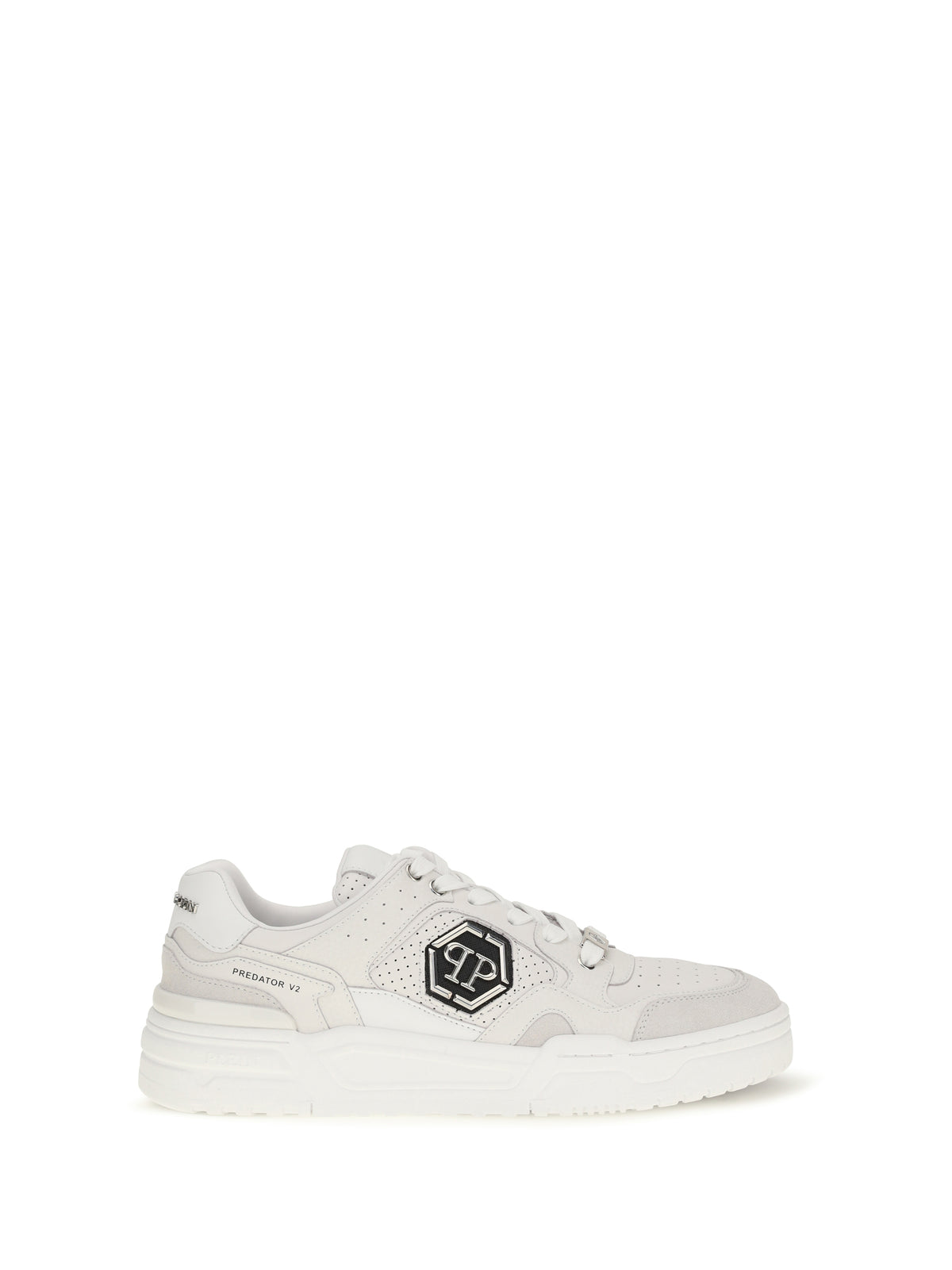 Philipp Plein Predator V2 Low Top Sneakers - White