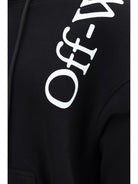 Off-White Vertical Bookish Skate Hoodie - Black