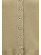 Lemaire Reversible cashmere button Sweater - Linden