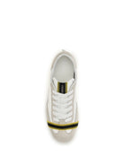 Fendi Wrap suede and fabric Sneakers - Panna+Panna+Uwhite