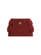 Miu Miu Cotton mini Skirt - Amaranto