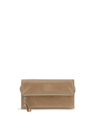Miu Miu Leather Pouch - Cammeo