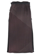 Maison Margiela Paisley Print Midi Skirt - Black