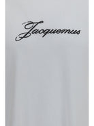 Jacquemus Cotton logo T-shirt - White