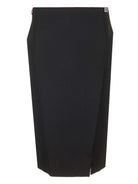 Givenchy Wool Midi Skirt - Black