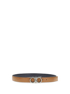 Ferragamo Reversible and adjustable Gancini Belt - Cowhide