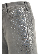 Golden Goose Melody stud degraded Jeans - Grey