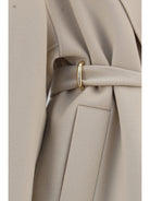 Max Mara Sportmax Olmo Coat in virgin wool - Canapa Unito
