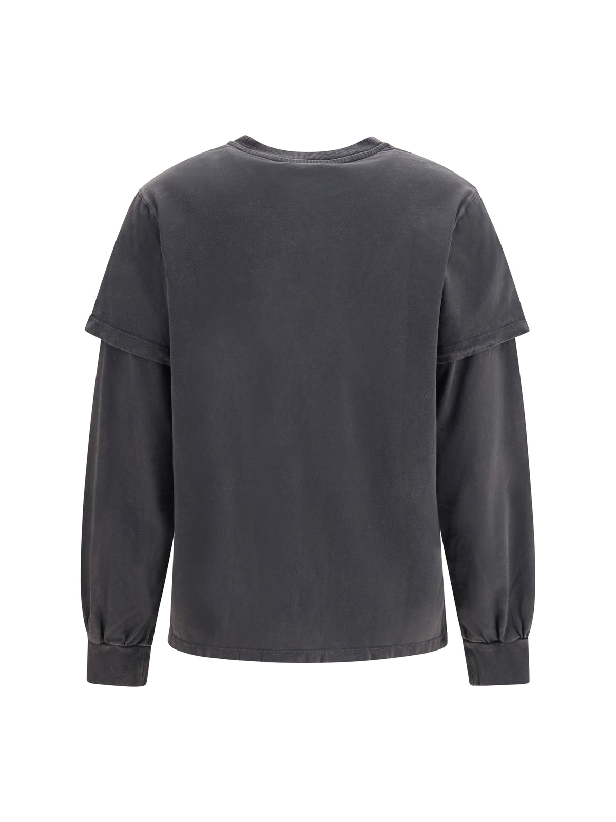 Ganni Future Heavy Jersey long-sleeve T-shirt - Phantom