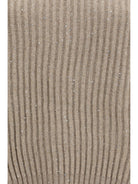 Brunello Cucinelli Cashmere and wool turtleneck Sweater - Noce