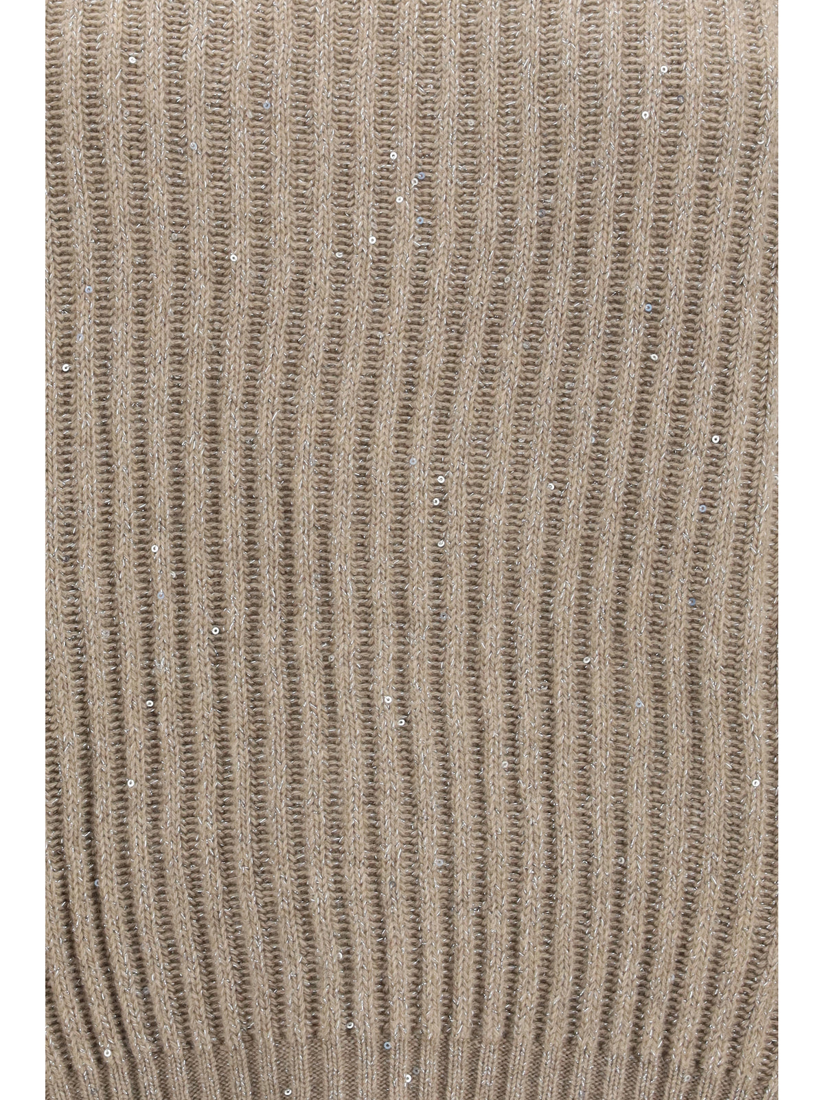 Brunello Cucinelli Cashmere and wool turtleneck Sweater - Noce