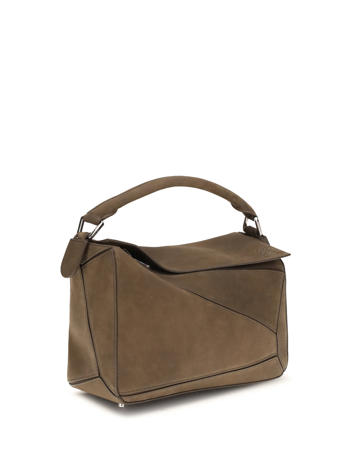 Loewe Featherlight Puzzle small Bag - Tundra