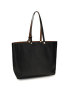 Valentino Reversible Rockstud calfskin Tote Bag - Black/Selleria