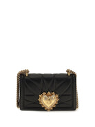 Dolce & Gabbana Medium Devotion matelassé nappa Shoulder Bag - Black
