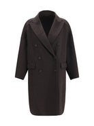 Brunello Cucinelli Cashmere Coat - Brown