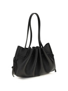 Yuzefi Scallop Shoulder Bag - Black