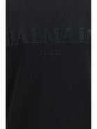 Balmain Vintage embroidered logo Sweatshirt - Noir/Noir