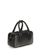 Miu Miu Arcadie studded leather Handbag - Black