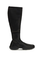 Miu Miu Stretch nappa tall Boots - Black