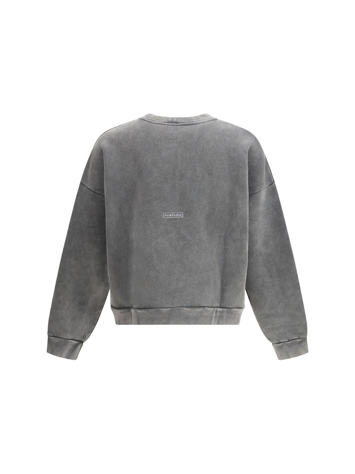 Acne Studios Patch and logo Sweatshirt - Faded Black