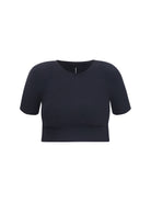 Wolford Seamless fitted sports T-shirt - Black