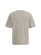 Lemaire Cotton blend T-shirt - Pearl