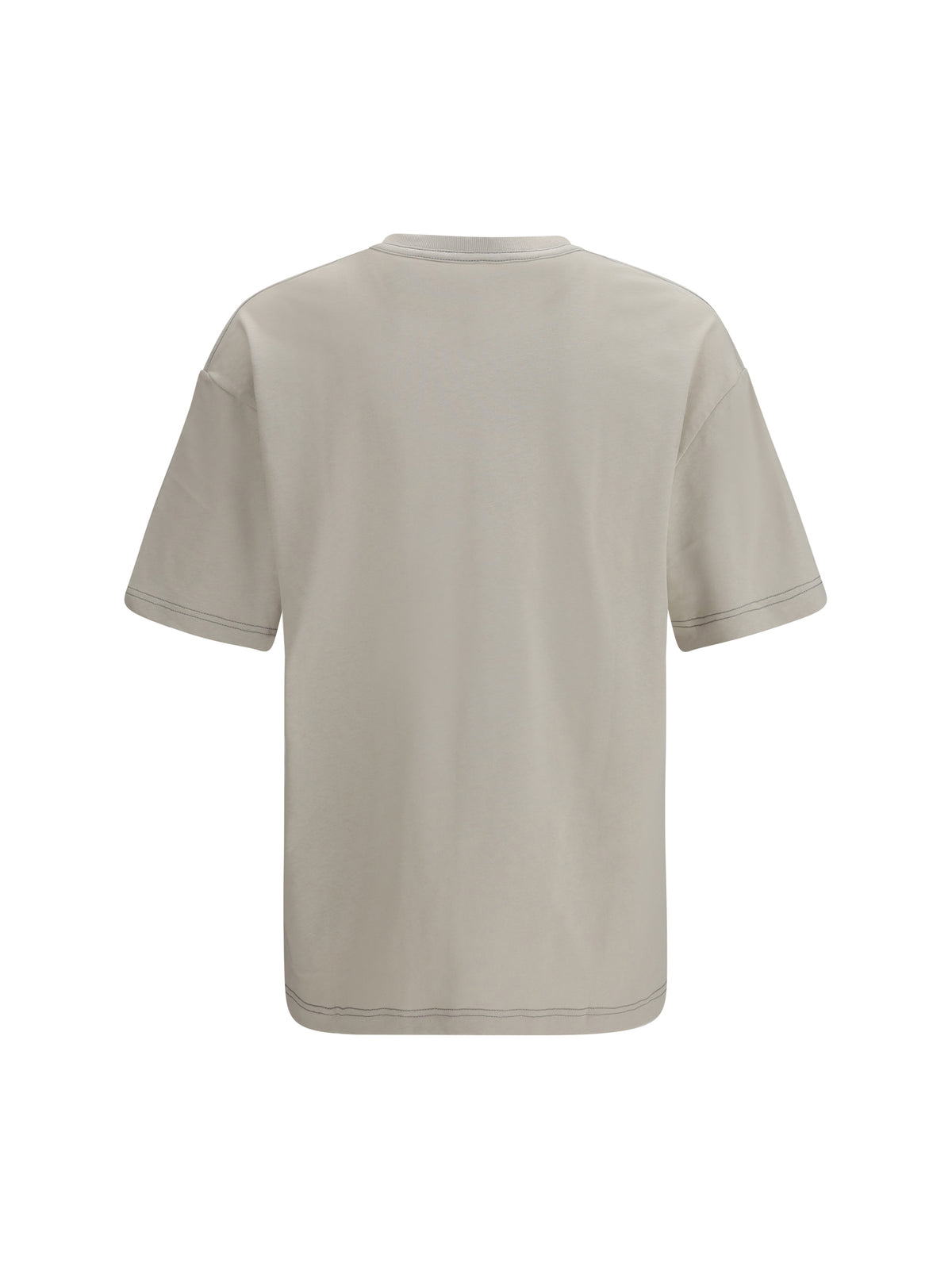 Lemaire Cotton blend T-shirt - Pearl