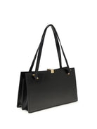 Versace Severine Shoulder Bag in leather - Black/Gold '82