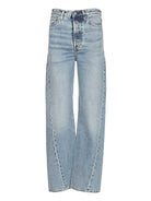 Toteme Jeans With Twisted Seams - Blue