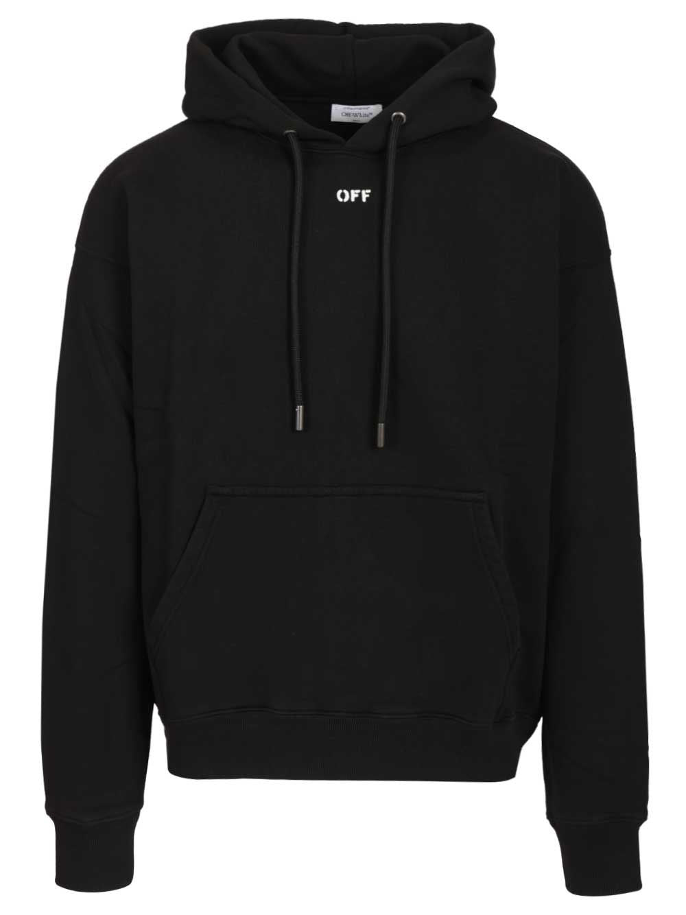 Off-White 3D Spray Arrow Sweatshirt - Black