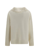 Max Mara Crasso oversized cashmere Sweater - White