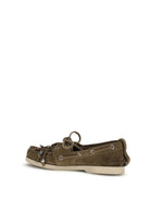 Golden Goose Boat Loafers - Khaki