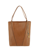 Chloé Spin Shoulder Bag - Clay Brown