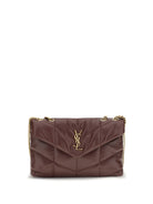 Saint Laurent Puffer Toy Shoulder Bag - Lt Hot Wine