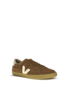 Veja Panenka suede Sneakers - Brown_Pierre_Silver
