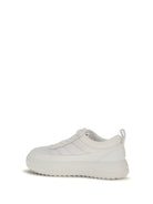 Moncler Altive Sneakers in nubuck and suede - White