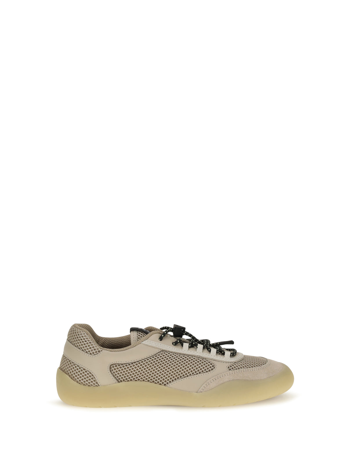 Prada Speedrock mesh and leather Sneakers - Deserto