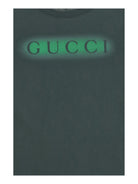 Gucci Printed cotton T-shirt for Boy - Deep Blitz/Mc