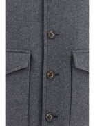 Valentino Wool and cashmere Jacket - Grey Dark Melange