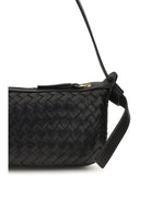Bottega Veneta Intrecciato leather Shoulder Bag - Black-Gold