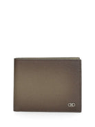 Ferragamo Gancini Bifold Wallet - Brown