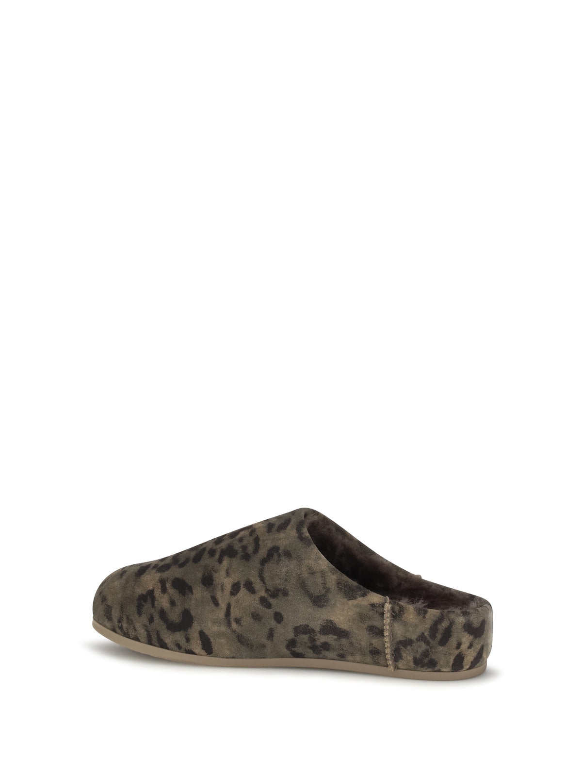 UGG Elea Spotted Slip-on Mules - Chestnut