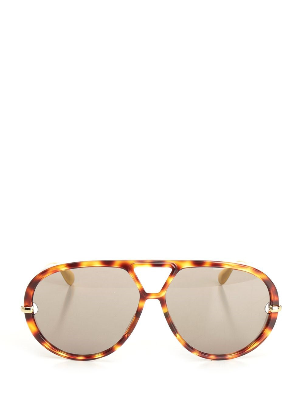 Bottega Veneta Classic Aviator Sunglasses - Brown