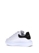 Alexander McQueen Leather Sneakers - White