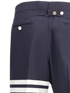 Thom Browne Wool Pants - Navy