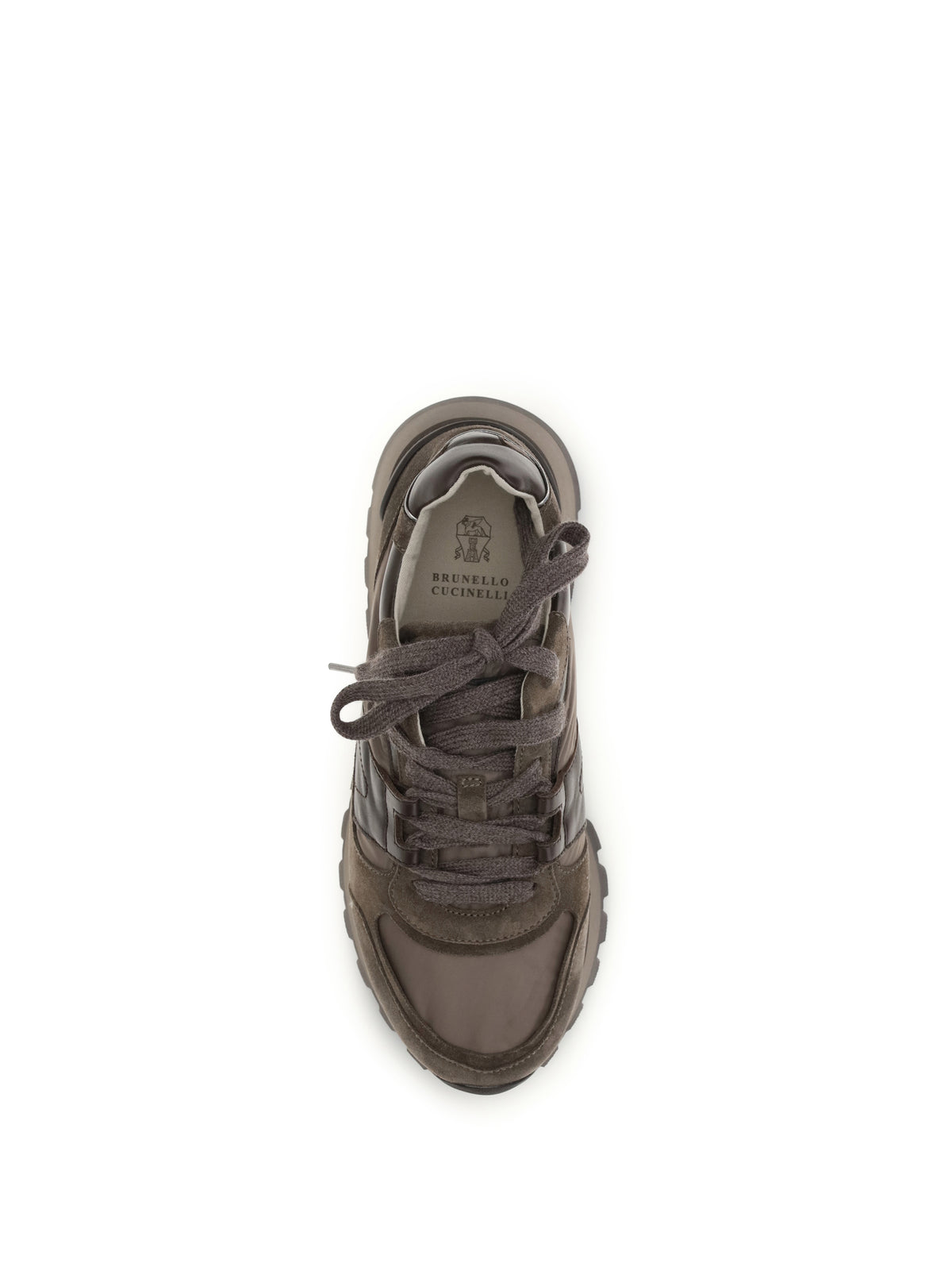 Brunello Cucinelli Suede Sneakers - Peat