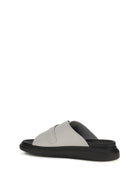 Alexander McQueen Buckle slide Sandals - Ash Grey