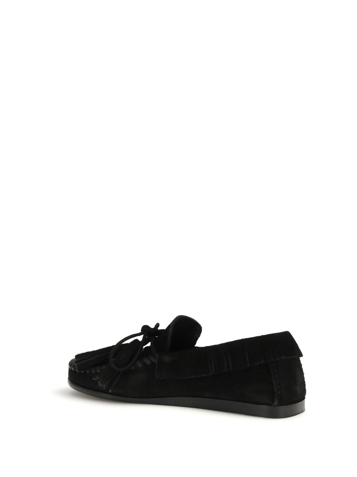 Isabel Marant Suede Fitza Loafers - Black