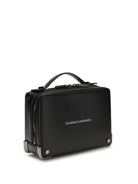 Christian Louboutin Small Tactical leather Handbag - Black